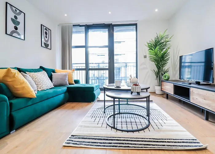 Stylish London 1 Bed Flat - 5 Mins From Canary Wharf